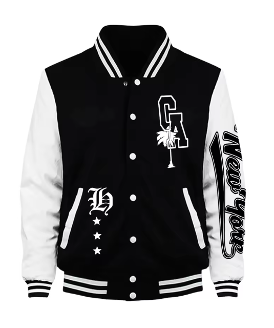 سترة نسائية بتصميم بيسبول عصري بطبعة "New York 1990" – موضة خريفية كاجوال من الصوف الناعم بأسلوب الشارع الرياضي