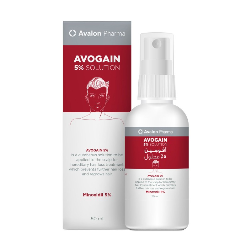 Avogain لنمو الشعر