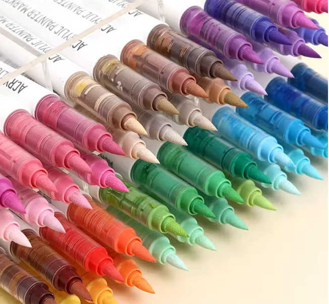 مجموعة أقلام تلوين حريرية ملتوية – 12/24/36/48 لونًا قابلة للغسل، هدية مثالية للرسم والتلوين