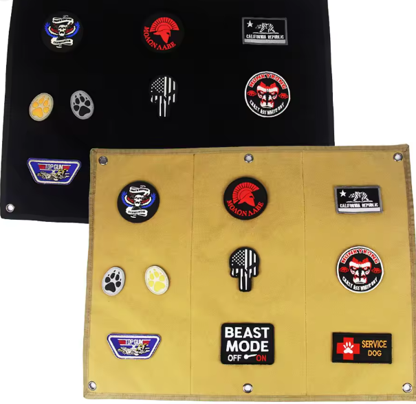 لوحة عرض وفيلكرو متعددة الاستخدامات مع فتحات تعليق على الحائط