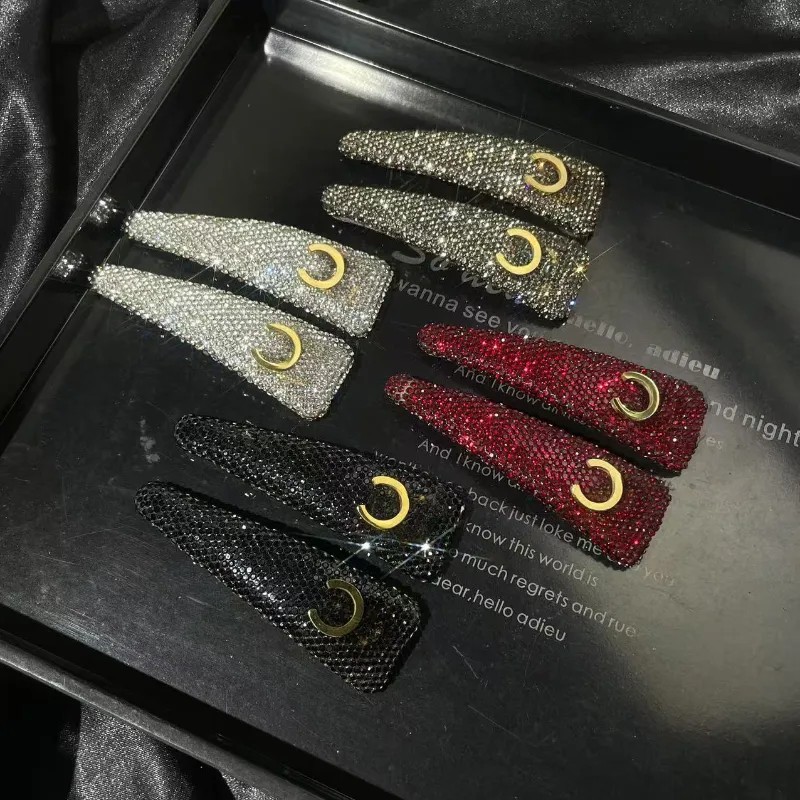 دبابيس شعر مصممة، دبابيس شعر فاخرة مرصعة بالألماس، إكسسوارات شعر للبنات، دبابيس شعر فرنسية، دبابيس شعر، إكسسوارات شعر