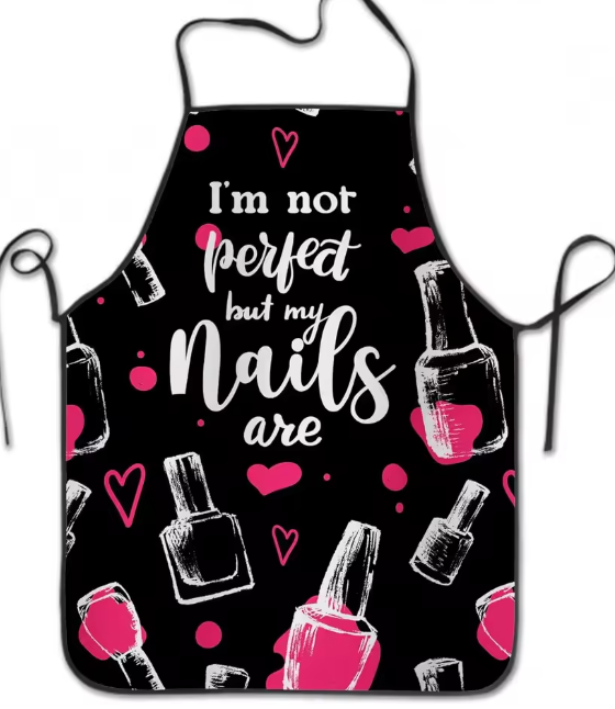 مريلة تصفيف الشعر للنساء – مئزر أنيق لصالون التجميل أو الاستخدام المنزلي