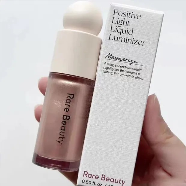 الجمال النادر الجمال الإيجابي الخفيف السائل luminizer 15ml مكياج Highlighter Enlighten Enchant الساحرة الوجه مستحضرات التجميل عالية الجودة برونزرز Q250929