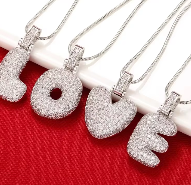 قلادة نسائية ZHUKOU 1.25×500 ملم – كريستال جميل، لون فضي/نحاس، هدية مثالية للأصدقاء