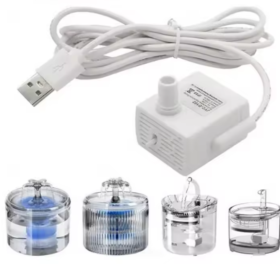 مضخة مياه بديلة للقطط – نافورة مقاومة للجفاف