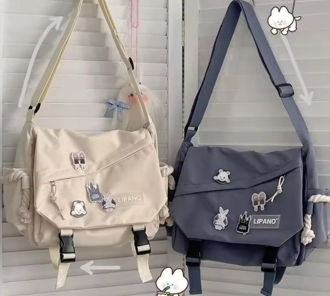 حقيبة كتف نسائية كبيرة – حقيبة كروس من النايلون