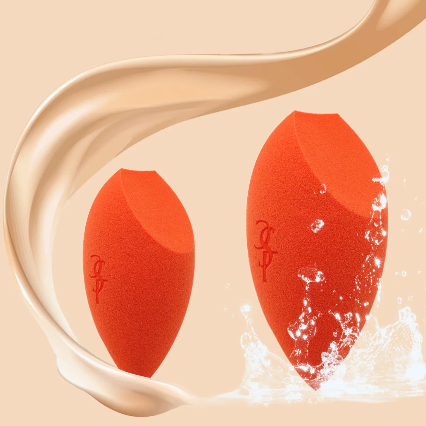 ثلاثية الأبعاد تقديرية الإسفنج الماكياج super super found