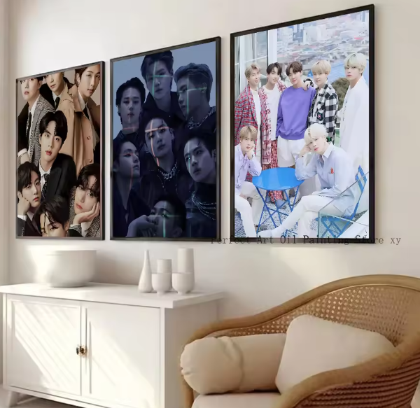 لوحة جدارية – ملصق HD لـ B-Bangtan Sonyeondan