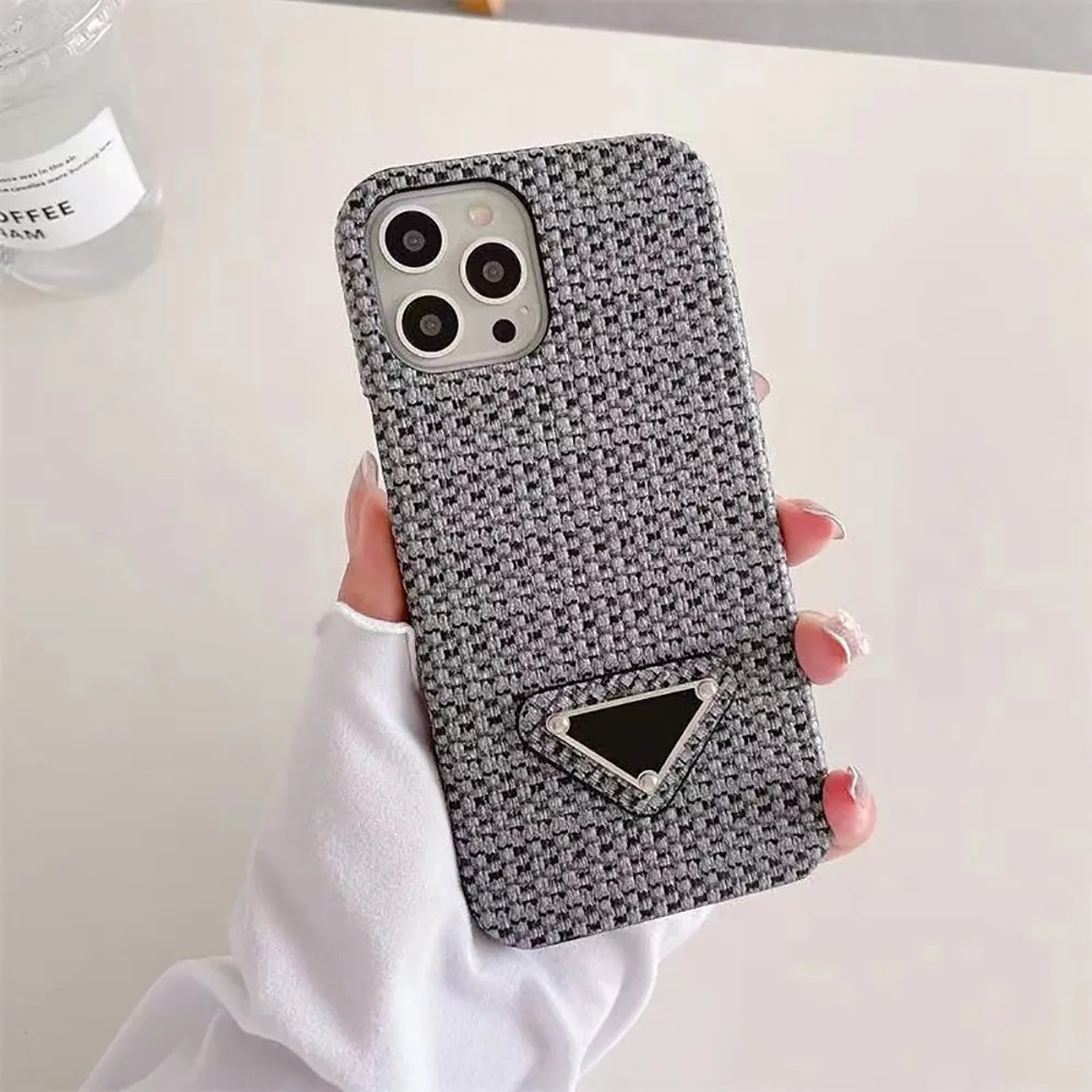 Buyers' PicksSleek Durable Weave Designer Phone Case for Apple iPhone Air 17 Pro Max 16e 15 14 13 Mini 12 11 XR XS 8 7 Plus Luxury PU Leather Velvet Lining Back Cover Fundas Coque Rainbow