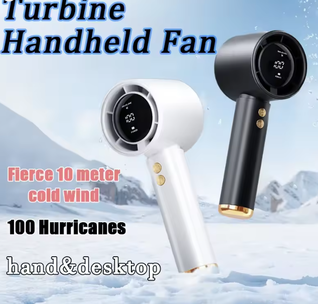 مروحة USB محمولة قابلة لإعادة الشحن – مجموعة قطعتين