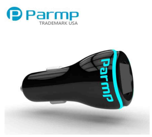 بارمب، محول شاحن سيارة مخرجين يو اس بي لجميع الهواتف الذكية – لون أسود