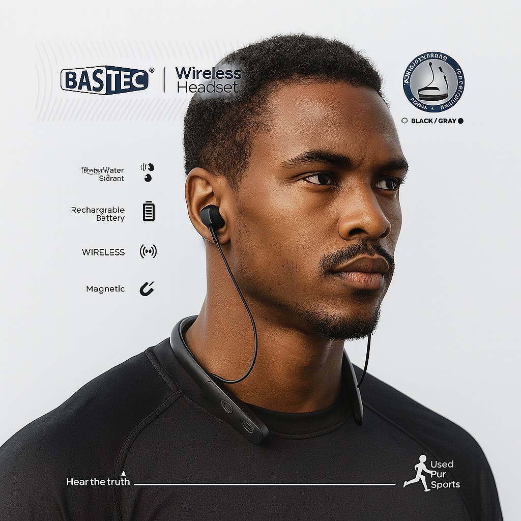 سماعة بحامل مانع للسقوط