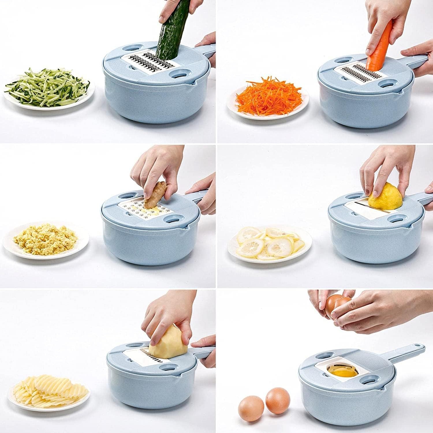 • قطاعة 4*1 و مصفاه بلاستيكة ضد الكسر