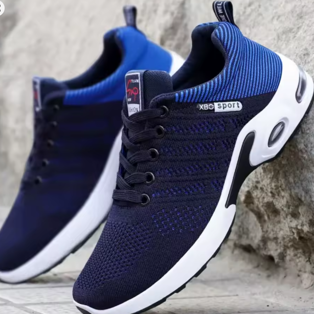 أحذية رجالية خفيفة للجري – قابلة للتنفس بأسلوب كوري