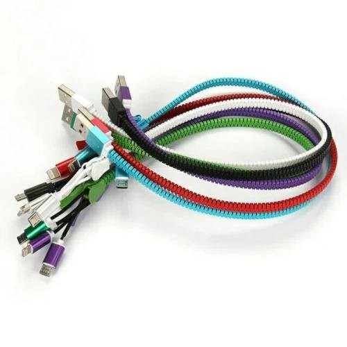 كابل شحن zipper 2in1