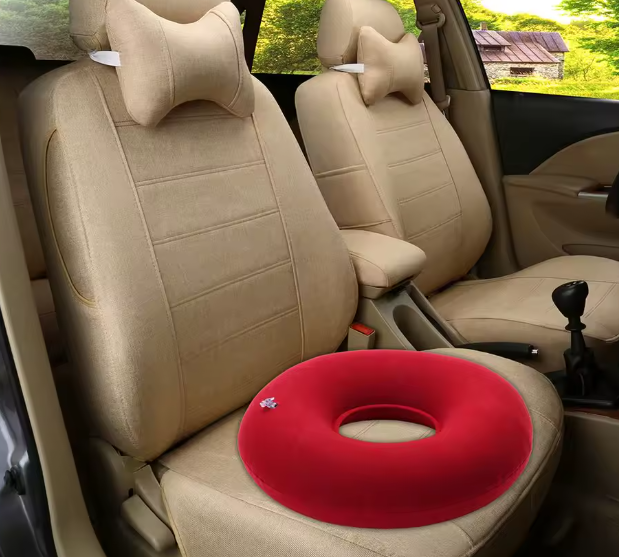 وسادة هوائية بعد الولادة – وسادة دونات لتخفيف الألم ومكافحة الضغط