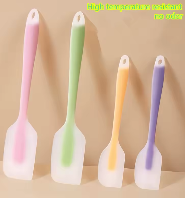 ملعقة سيليكون شفافة متعددة الاستخدام – مقاومة للحرارة للخبز، تزيين الكريمة والزبدة، أداة مطبخ عملية