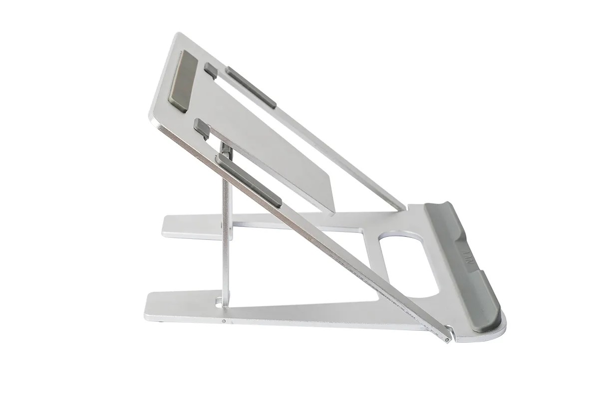 حامل كمبيوتر محمول مريح من الألومنيوم قابل للتعديل الارتفاع قابل للطي ومقاوم للحرارة، حامل ألعاب مكتبي جديد عالي الجودة