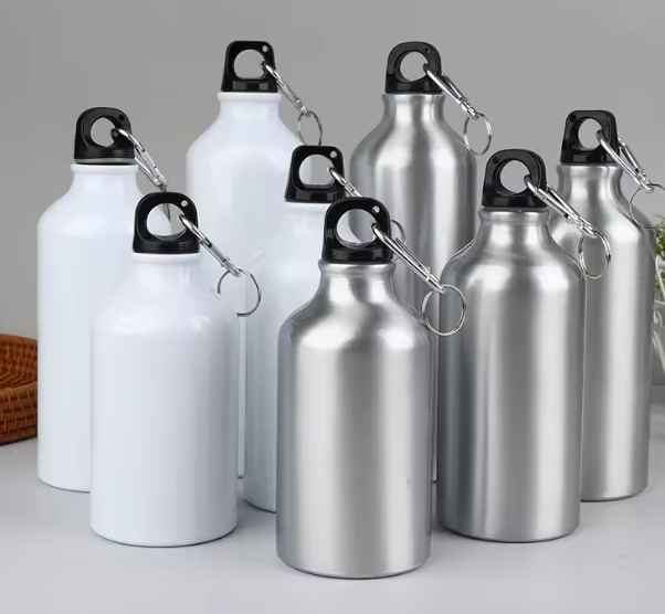 زجاجة مياه رياضية من الألومنيوم – مانعة للتسرب، مناسبة للدراجات والتخييم والسفر، كوب محمول للحياة النشطة