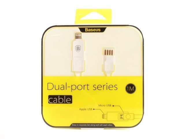 بيسوس كابل منفذ مزدوج -لايتينج ميكرو يو اس بي CAMCAPIH5-02