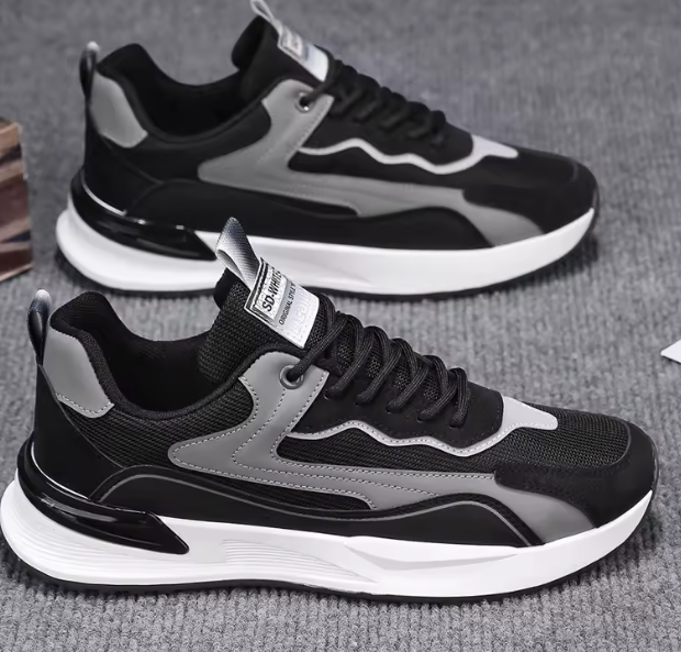 أحذية رياضية رجالية شبكية خفيفة الوزن – 2025