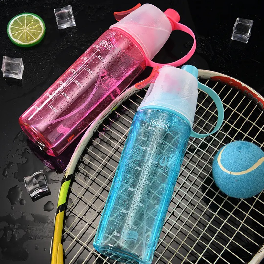 • زجاجة مياه برذاذ للترطيب